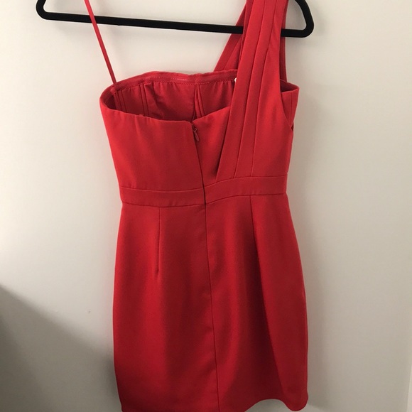 Red BCBG cocktail dress - Picture 5 of 6